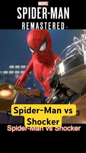 Spider-Man vs Shocker🔥 Who Wins? | #spidermanps5 #ps5gameplay