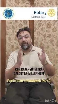 Participant speaks after completing RLI Part 2 #rotaryinternational #rotaryleadershipinstitute