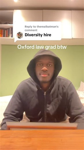 Joshua Chima on Instagram: "Ever since I got into Oxford, I’ve heard this same tired “diversity hire” narrative. One teacher from school came found me revising at lunch in the library and came to tell me AAA would be too hard to get (spoiler: I got A*A*A*A lol). My driving instructor (a fellow black man mind you), found out I had got an offer from mutual family friends, brought it up just to tell me I’m a token, and I was let in because I’m black (I got in on a fully funded academic scholarship 