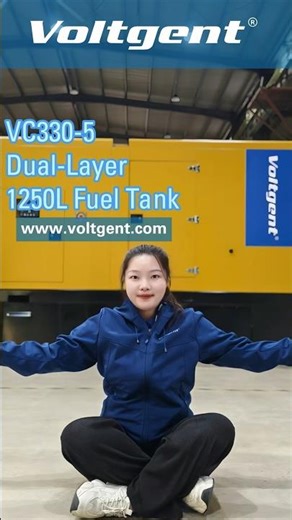 VC330-5 Dual Layer 1250L Fuel Tank#PumpApplication #ReliablePower#GensetDesign #EngineeringStrength