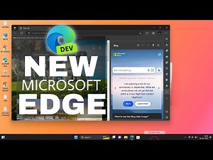 Microsoft Edge Big New Features - Design and AI Integration