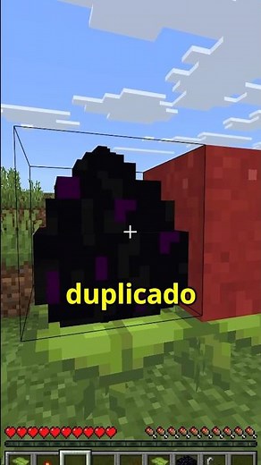 TRICK TO DUPLICATE BLOCKS IN MINECRAFT