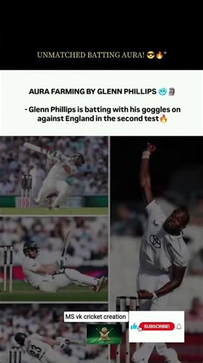 Glenn Phillips Ultimate Batting Aura vs England 🤯🔥 #shorts #cricket #glennphillips