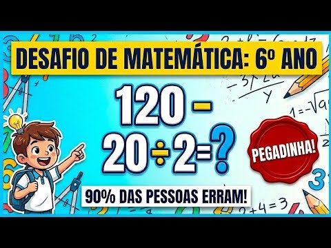 🚨The mistake you don't realize in 120-20÷2 that "knocks you down" during the test.