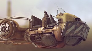 超精细科幻运输船制作视频教程（modo）