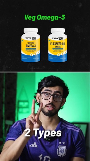 Best Vegan Omega 3 Supplement | Tata 1mg Vegetarian Omega - 3 | Tata 1mg Flax Seed Oil