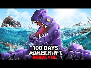 I Spent 100 Days in How to Train your Dragon in Minecraft Hardcore!