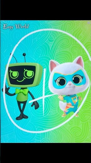 Vee Dandy’s World transforms into Bitsy Superkitties | Ai glow up #dandysworld