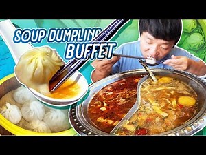 UNLIMITED Soup Dumplings! Hotpot & Soup Dumpling Buffet in Singapore