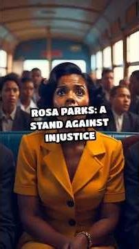 Rosa Parks A Stand Against Injustice