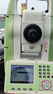 Hướng dẫn đo chi tiết trên máy toàn đạc điện tử LEICA TS03/07