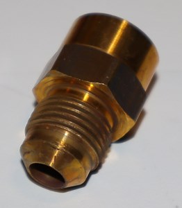 46-66 3/8 x 3/8 inch Female Flare Adapter