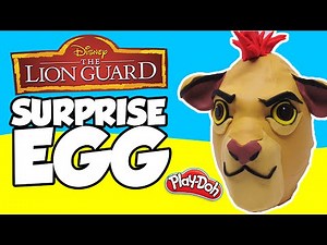 LION GUARD! Play-Doh Surprise Egg! KION! It's Huge!