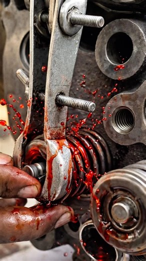 How Valve Spring Locks Work Engine Rebuild Tutorial #shorts