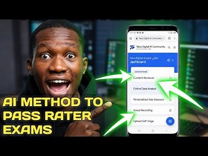 Use This Ai And This Method To Pass Any Rater Exam: Telus, Appen, Welocalize, RWS