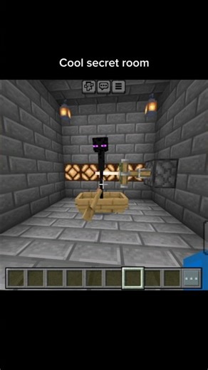 Cool secret room🥀 #minecraft