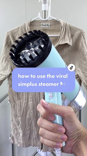 Simplus 2-in-1 Steamer Iron Tutorial