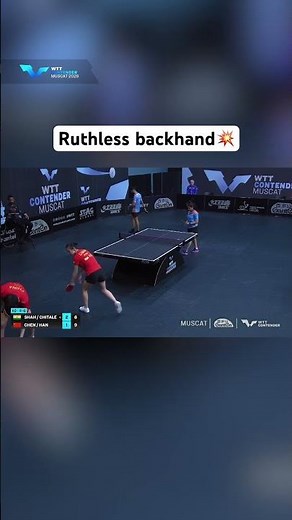 Manush Shah and Diya Chitale advance to the Quarterfinal! 👊#WTTMuscat #TableTennis