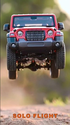 Miniature MAHINDRA THAR 1:24 Scale Race – Jump, Splash & Victory!