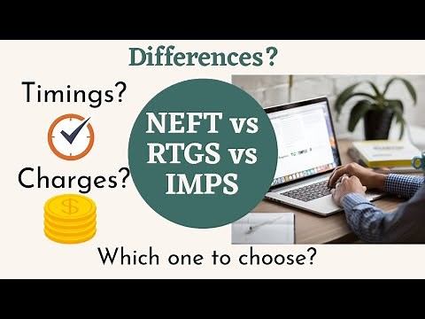 NEFT vs RTGS vs IMPS (English) Key differences | Best option| Basics explained #banking #finance