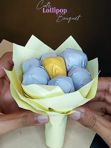 Cute Lollipop Bouquet Tutorial for Creative Gifting