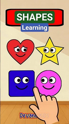 Shapes Learning | Kids Song Square & Circle | Lagu Anak Balita Paud Tk Mengenal Bentuk