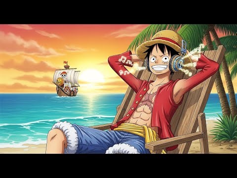 One Piece Lofi Mix 🏴‍☠️ | Relax, Sleep, Study, Chill [11 hour] 🎵 Lofi Luffy Chill ⛵