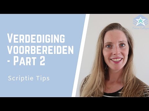 Voorbereiden op EINDPRESENTATIE | part 2 | Verdediging / afstudeerzitting | SCRIPTIE TIPS