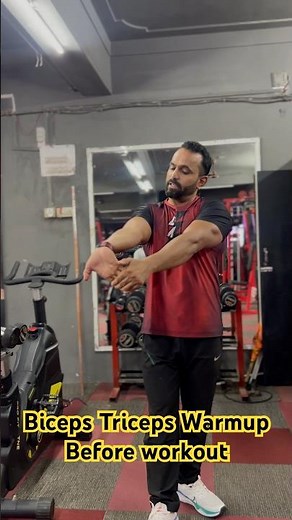 Biceps Triceps Warmup | Arms Stretching #workout #biceps #triceps #streching