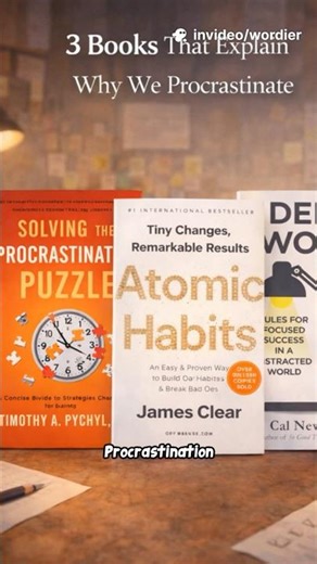 3 Books That Explain Why We Procrastinate