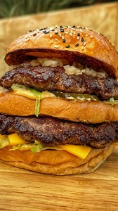 How to make a Big Mac at home! #bigmac #maccas #foodreels #burger #recipes #howto #cooking #burgerporn #burgertime #burgercheese #buns #reels #video #burgersauce | Low n Slow Basics