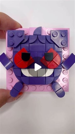 trippinbricks on Instagram: "I built Gengar from Pokémon out of LEGO bricks! 👻 Here is a tutorial on how to do it yourself 🥰 Comment down below what you‘d like me to build next ☺️ #pokemon #legopokemon #gengar #legomoc #legotutorial #legogengar #legotutorial"