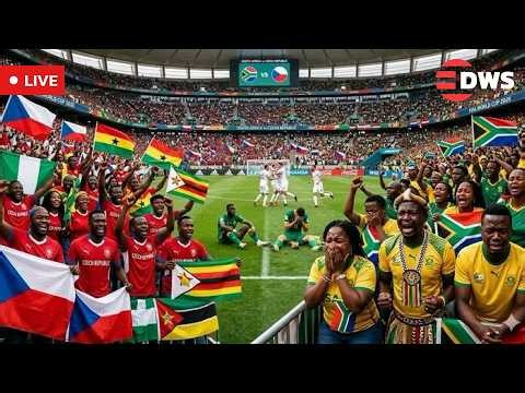 LIVE: Fans Arrive at Atlanta Stadium for Czech Republic vs South Africa World Cup Match | AD1E