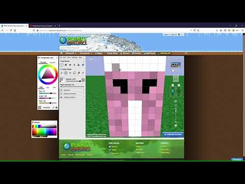 How to make Omega Flowey (Photoshop Flowey) in Minecraft using PMCSkin3D