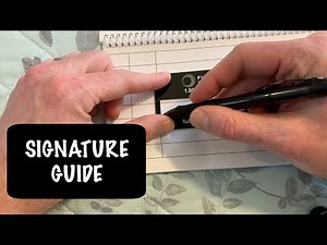 Tip of the Day #13 - Signature Guide