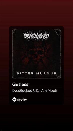Band : Deadlocked US Lokasi : Virginia, US. Genre : Deathcore Instagram : https://www.instagram.com/deadlockedband?igsh=MWo0emhhMmVuc2FqNQ== Spotify : https://open.spotify.com/track/0tZAhgsMylggwNsWMXofu1 #deadlock #deathcore #metal #us #gutless