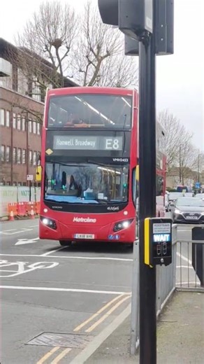 Route E8 LK18 AHE VMH2453 approaching Busch Corner