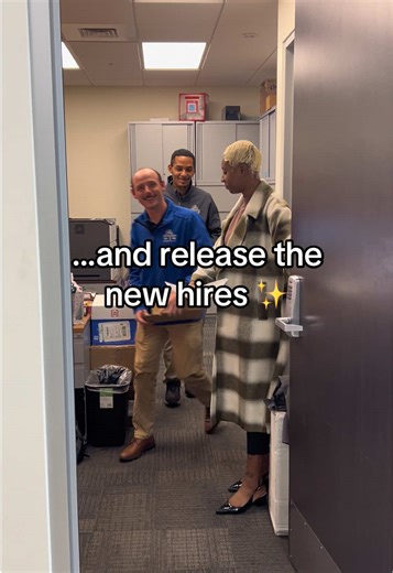 We love when Jessica releases our newest team members👏🏻Welcome to the PMG of GNV family 🙌🏻🚗 #12123 #releaseem #officehumor #vocalstims #cardealershiptiktok