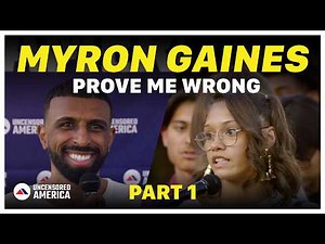 MYRON GAINES DEBATES STUDENTS AT ASU PART ONE