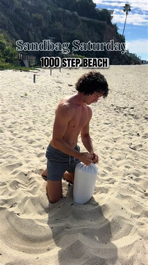 Simple. Heavy. Effective. You don’t need a fancy gym. You need effort. #SandbagSaturday #FunctionalStrength #WeightedTraining #NoExcuses #OutdoorWorkout