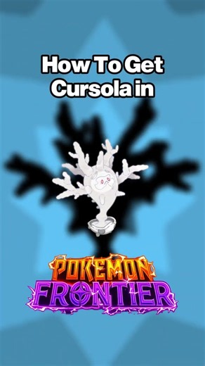 How To Get CURSOLA in Pokémon Brick Bronze Frontier! #roblox #pokemonbrickbronze