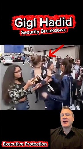 🚨 Gigi Hadid Incident Breakdown #securityfail #trending