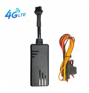 [Hot Item] Real Time Motorcycle 4 Wired Car Tracking Device Vehicle GPS Tracker with Free Software