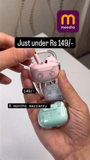 cute mini ear buds 😀😀 #music ear buds #cover