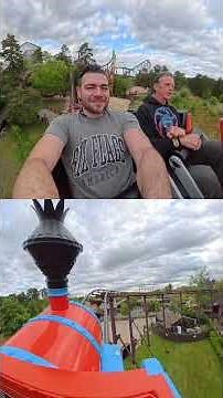 Runaway Mine Train at Six Flags Great Adventure #rollercoaster #coasterenthusiast