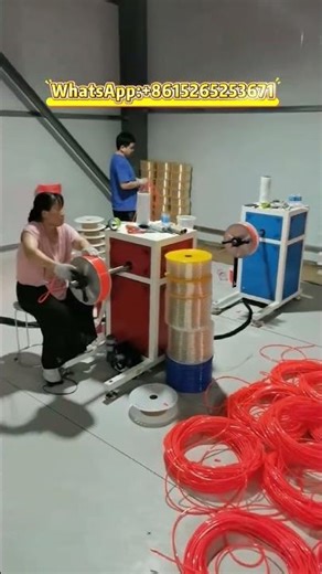 PE hose extrusion machine production line #machine #factory #plasticmachinery #plastic