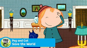1.1K views · 40 reactions | Uh oh! We have a REALLY BIG PROBLEM. Peg + Cat are here to save the day in the one-hour special, “Peg and Cat Save the World,” Monday, March 28 on #PBSKIDS! Watch: | PBS KIDS | Facebook