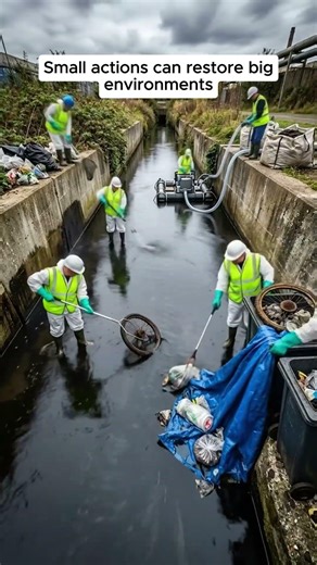 From Toxic Canal to Thriving Wildlife Habitat | Satisfying Environmental Cleanup Transformation