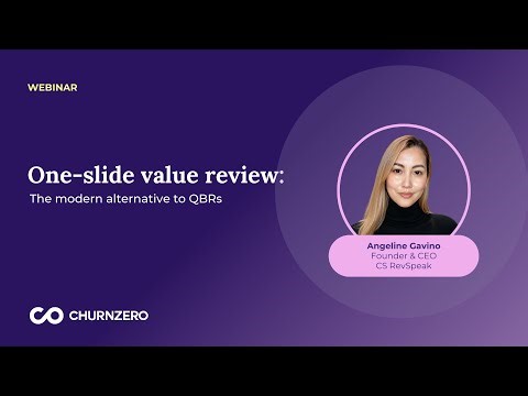 One-slide value review: The modern alternative to QBRs