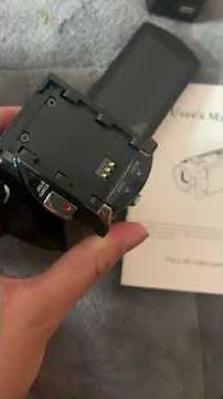 kimire Video Camera Camcorder Digital Camera Recorder Full HD 1080P 15FPS 24MP 3.0 Inch 270 Degree R